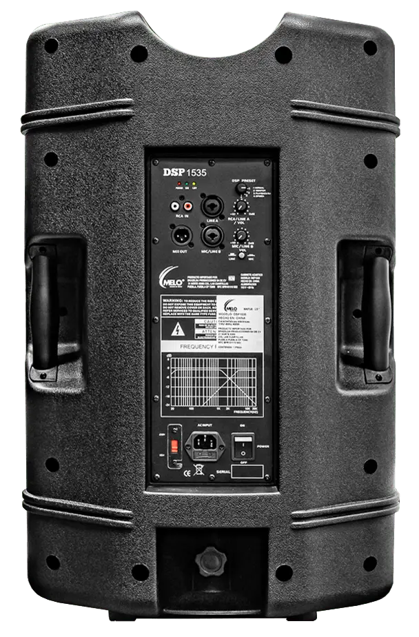 bafle activo 15" dsp1535 melo bafle activo 15" dsp1535 melo