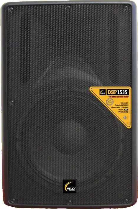 bafle activo 15" dsp1535 melo bafle activo 15" dsp1535 melo