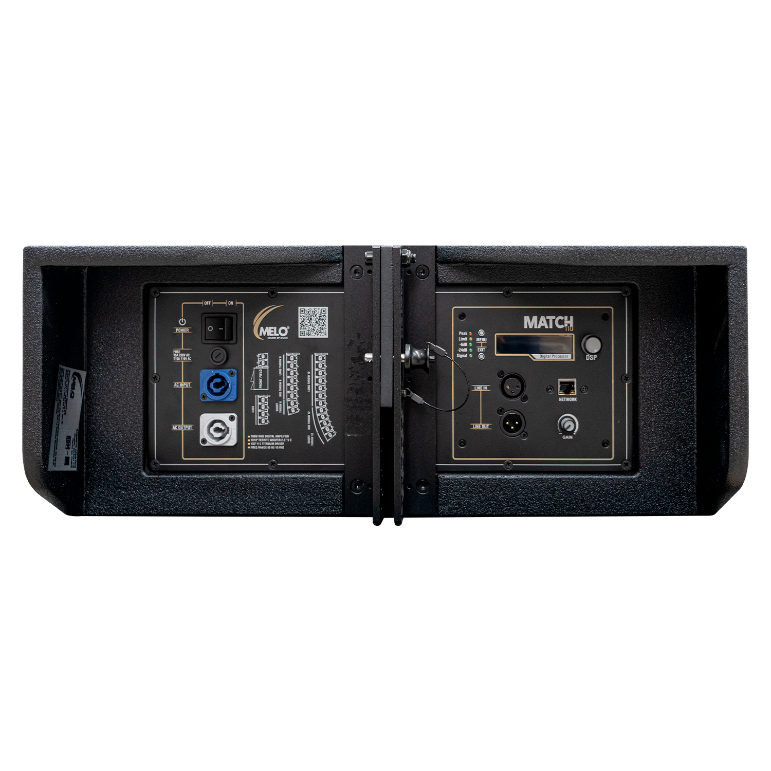 bafle activo para arreglo lineal 1x10" match110 melo bafle activo para arreglo lineal 1x10" match110 melo